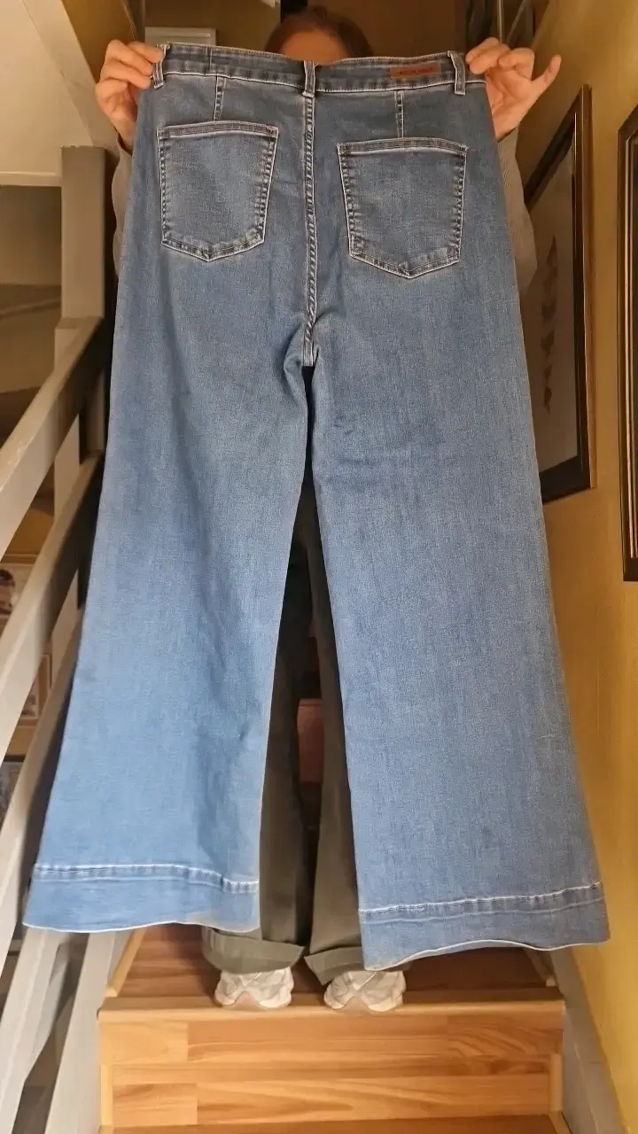 Jeans anchos de mezclilla Apology - 3