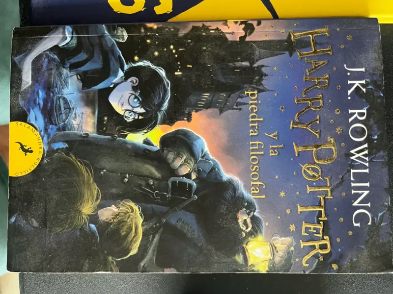 Libro Harry Potter y la piedra filosofal