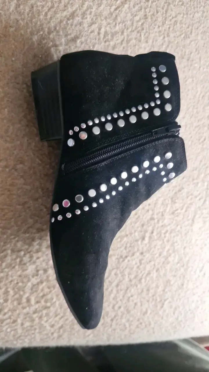 Botines negros con tachuelas Primark - 3