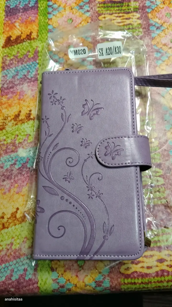 Funda tipo billetera para Samsung A20/A30