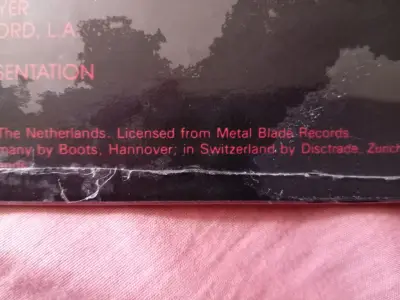 Vinilo Show No Mercy de Slayer con pista extra - miniatura 4