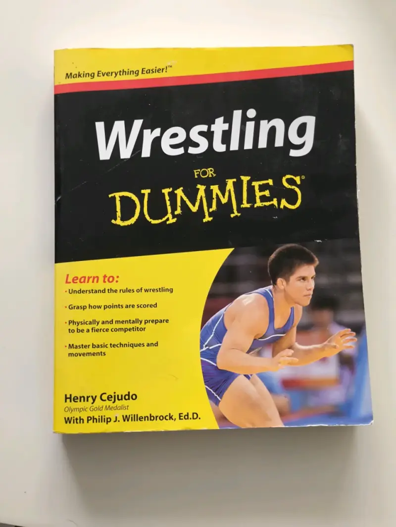 Libro Wrestling For Dummies de Henry Cejudo - 1
