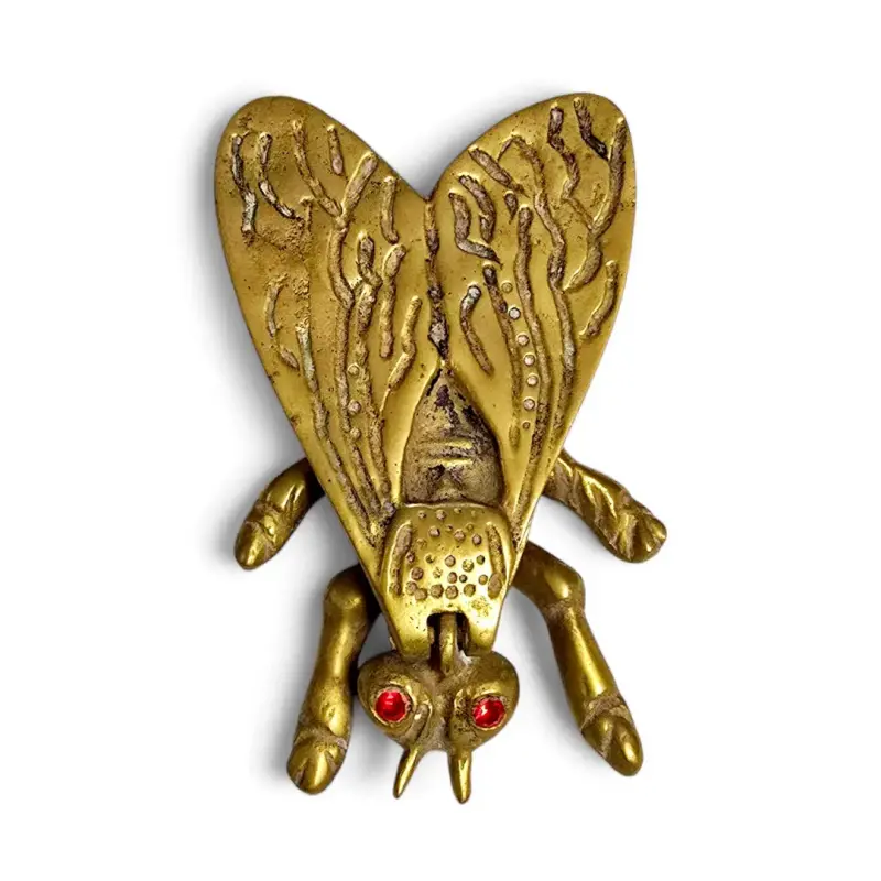 Cenicero Vintage Mosca de Bronce 1950-1970 - 1