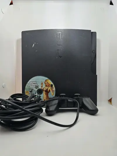 Sony PlayStation 3 Slim 160GB + HEN + Juego - miniatura 2