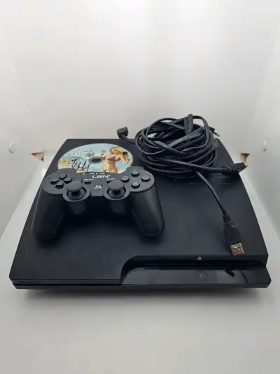Sony PlayStation 3 Slim 160GB + HEN + Juego - miniatura 3