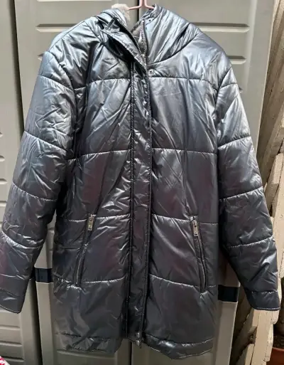 Abrigo de plumas negro Pepe Jeans para invierno - miniatura 1