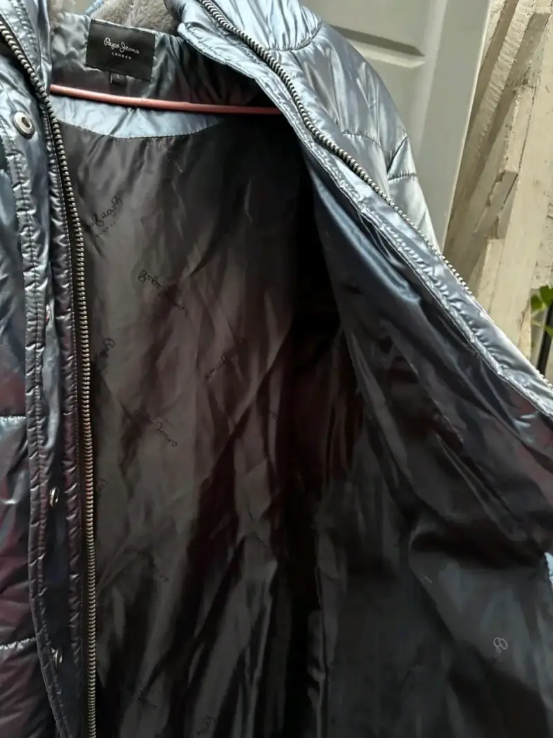 Abrigo de plumas negro Pepe Jeans para invierno - 2