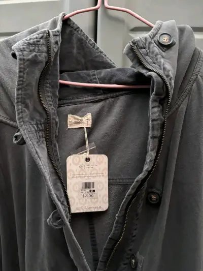 Abrigo gris para mujer Umbrale talla XL - miniatura 1