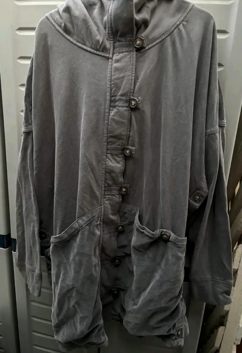Abrigo gris para mujer Umbrale talla XL - 2