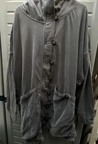 Abrigo gris para mujer Umbrale talla XL - miniatura 2