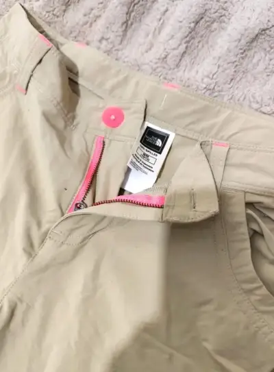 Pantalones desmontables beige The North Face para mujer - miniatura 1