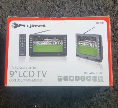 Televisor portátil Fujitel 9'' LCD con USB y SD - miniatura 1
