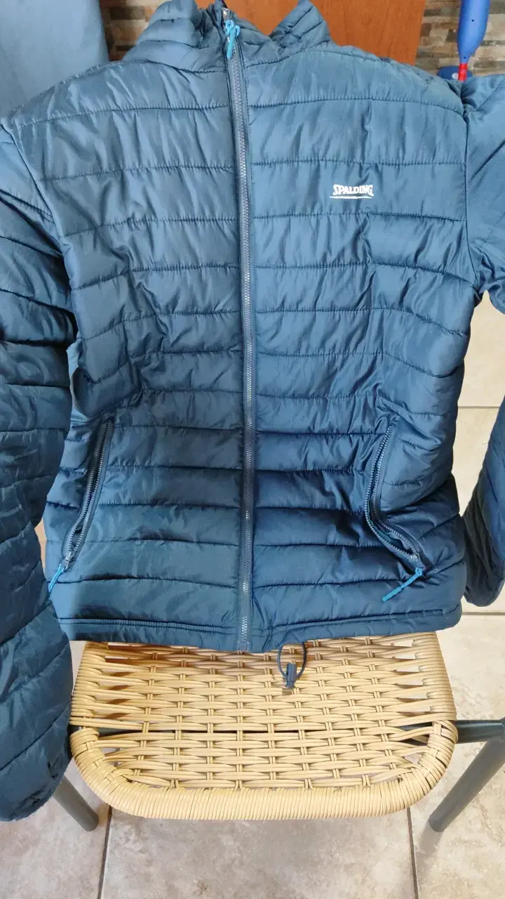 Chaqueta acolchada azul Spalding - 3