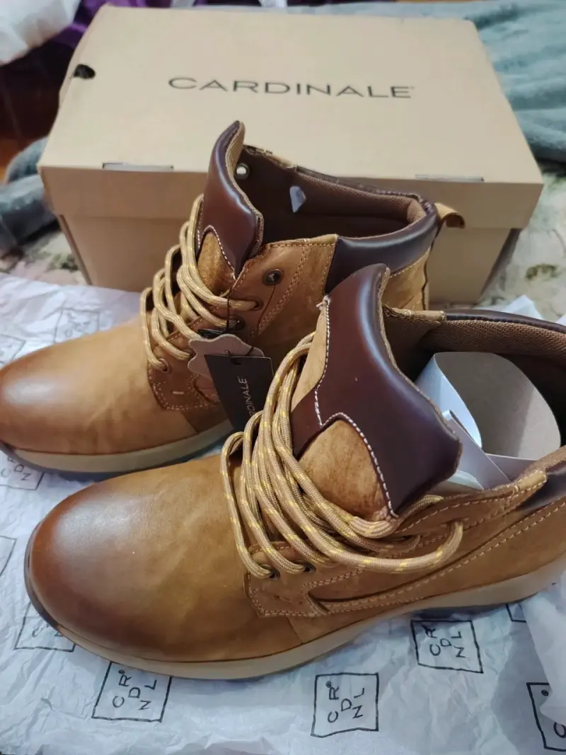 Botines de cuero para hombre Cardinale Portillo Brandy - 4