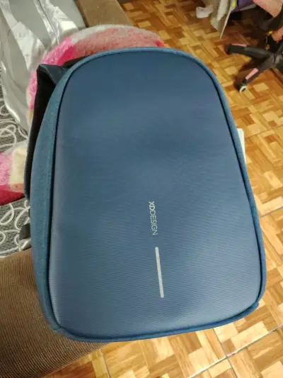 Mochila Antirrobo Azul XD Design Bobby - miniatura 2