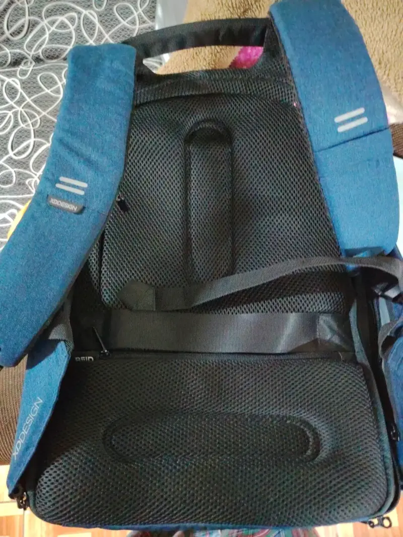 Mochila Antirrobo Azul XD Design Bobby - 6