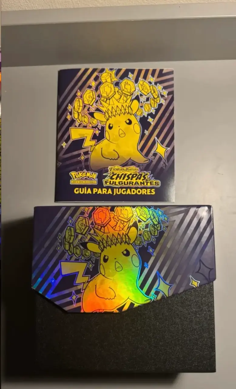 Caja de cartas Pokémon Chispas Fulgurantes - 4