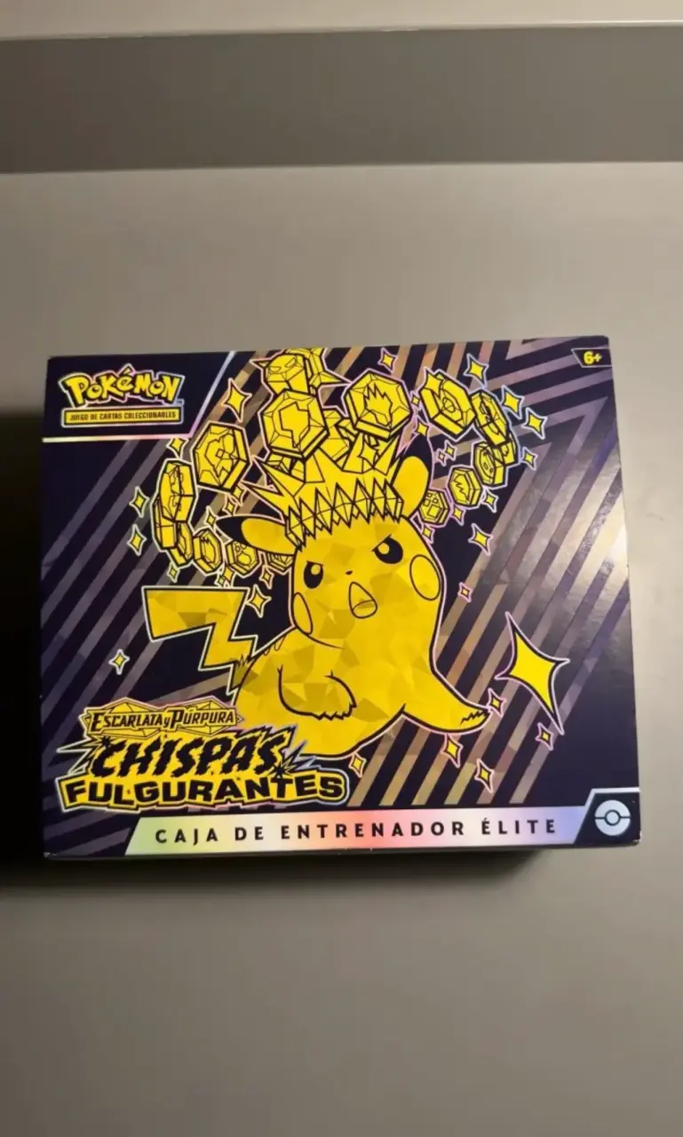 Caja de cartas Pokémon Chispas Fulgurantes - 5