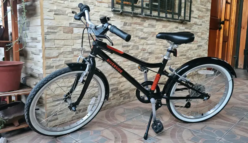 Bicicleta Riverside Negra con Canasto aro 20 - 3