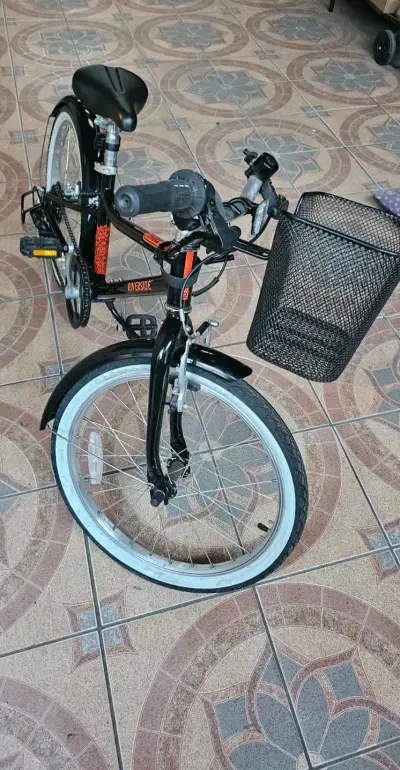 Bicicleta Riverside Negra con Canasto aro 20 - miniatura 5