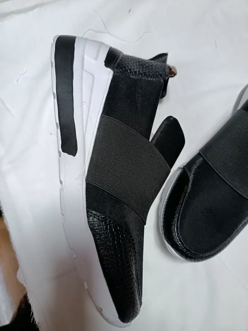 Zapatillas negras casuales Zibel talla 40 - 4