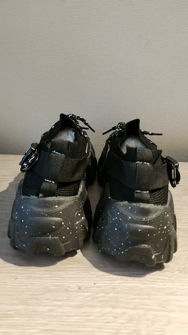 Zapatillas Chunky negras talla 36 Nuevas - 3
