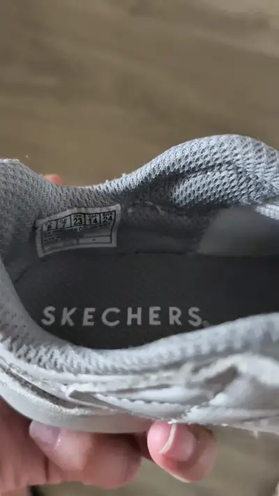 Zapatillas blancas para niños Skechers - miniatura 5