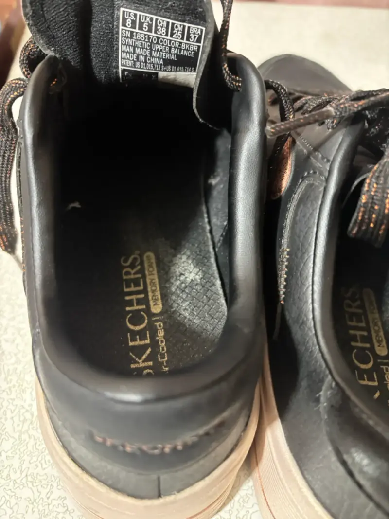 Zapatillas negras Skechers para mujer - 3
