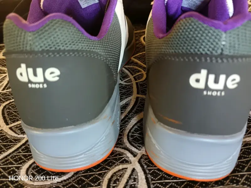Zapatillas deportivas Due Shoes gris y morado - 5