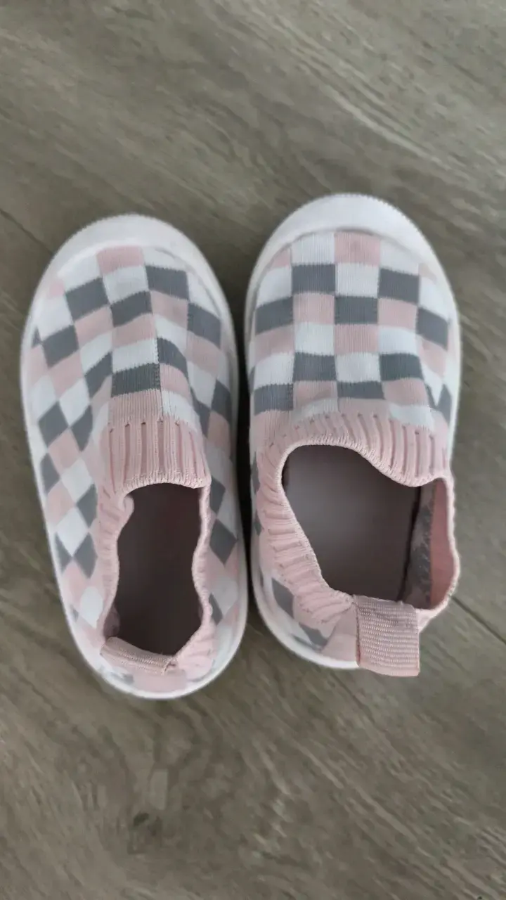 Zapatillas para bebé con diseño a cuadros - 3