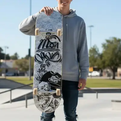 Tabla Skate 8.0 Hecha a Mano - miniatura 4