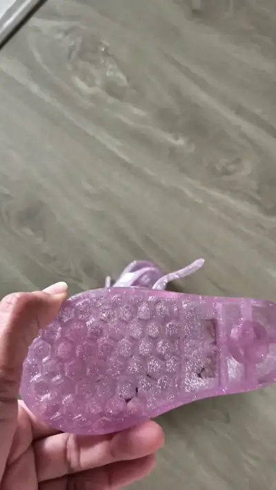 Sandalias de gel purpurina unicornio para niña - miniatura 6