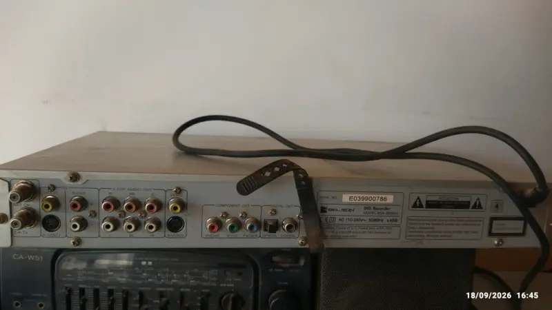 Grabadora de DVD BELSON RDA-3800RA con DVR - 3