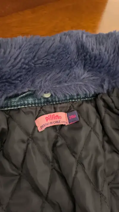 Chaqueta de mezclilla para niño con forro polar - miniatura 2