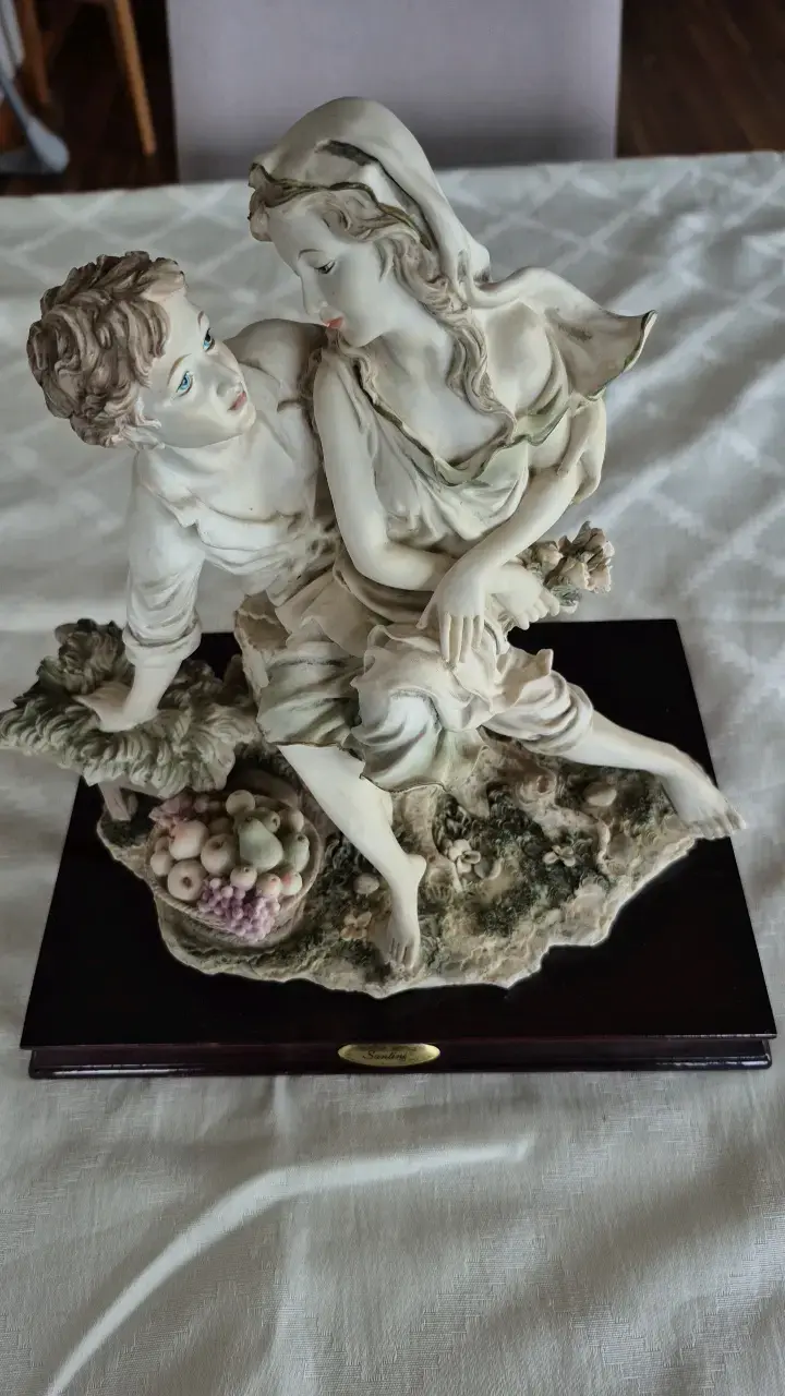 Escultura de Porcelana Santini Italia - 1