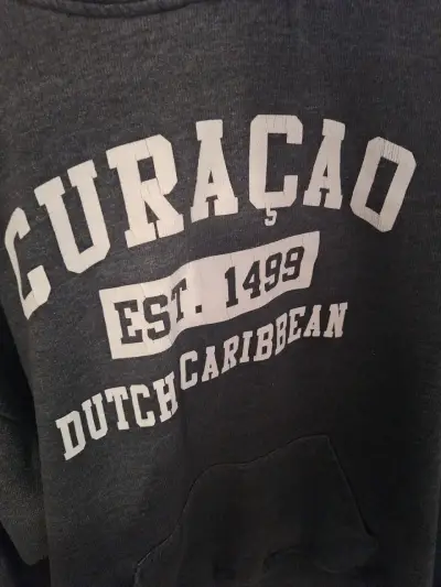 Polerón gris con capucha Curaçao Old Dock - miniatura 2