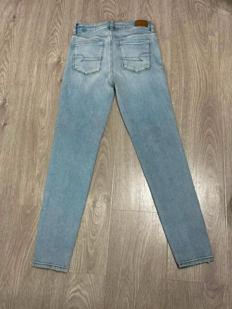 Jeans american Eangle azul claro para mujer - 2