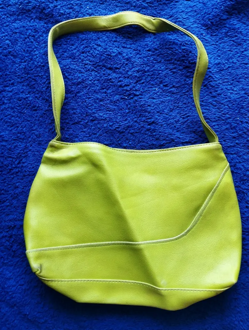 Bolso de hombro de cuero sintético - 2