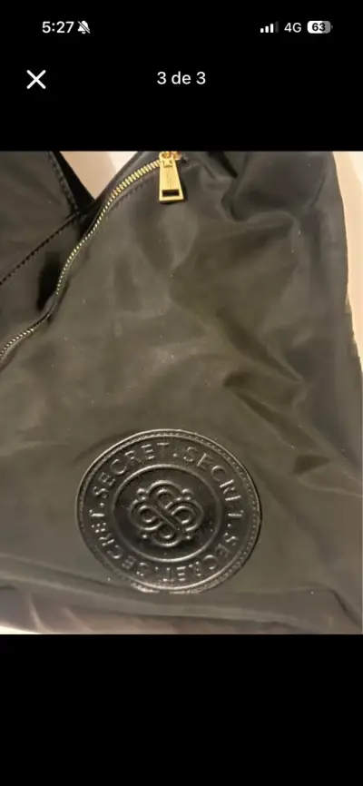 Cartera negra Secret - miniatura 2