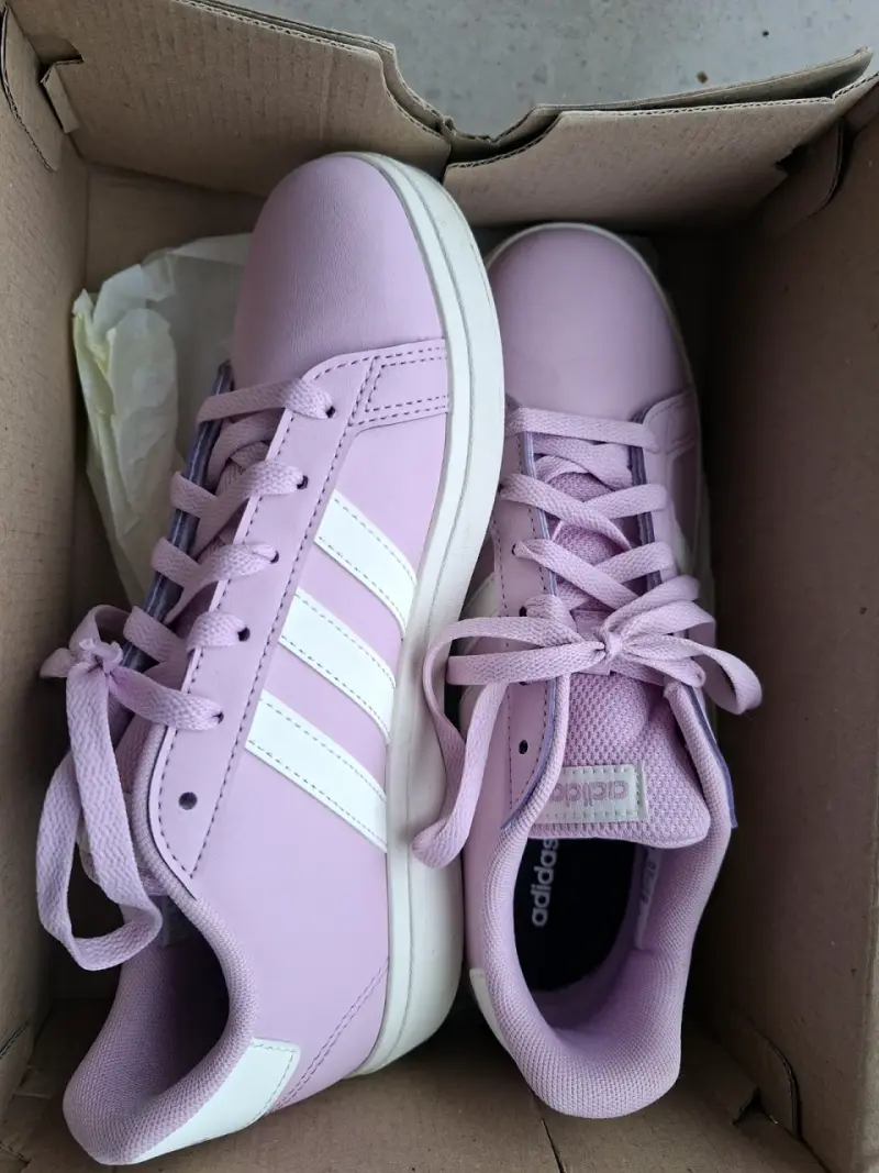 Zapatillas deportivas rosas Adidas para mujer 37 - 3