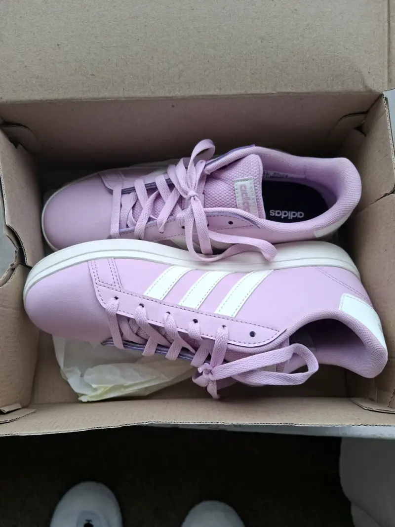 Zapatillas deportivas rosas Adidas para mujer 37 - 4