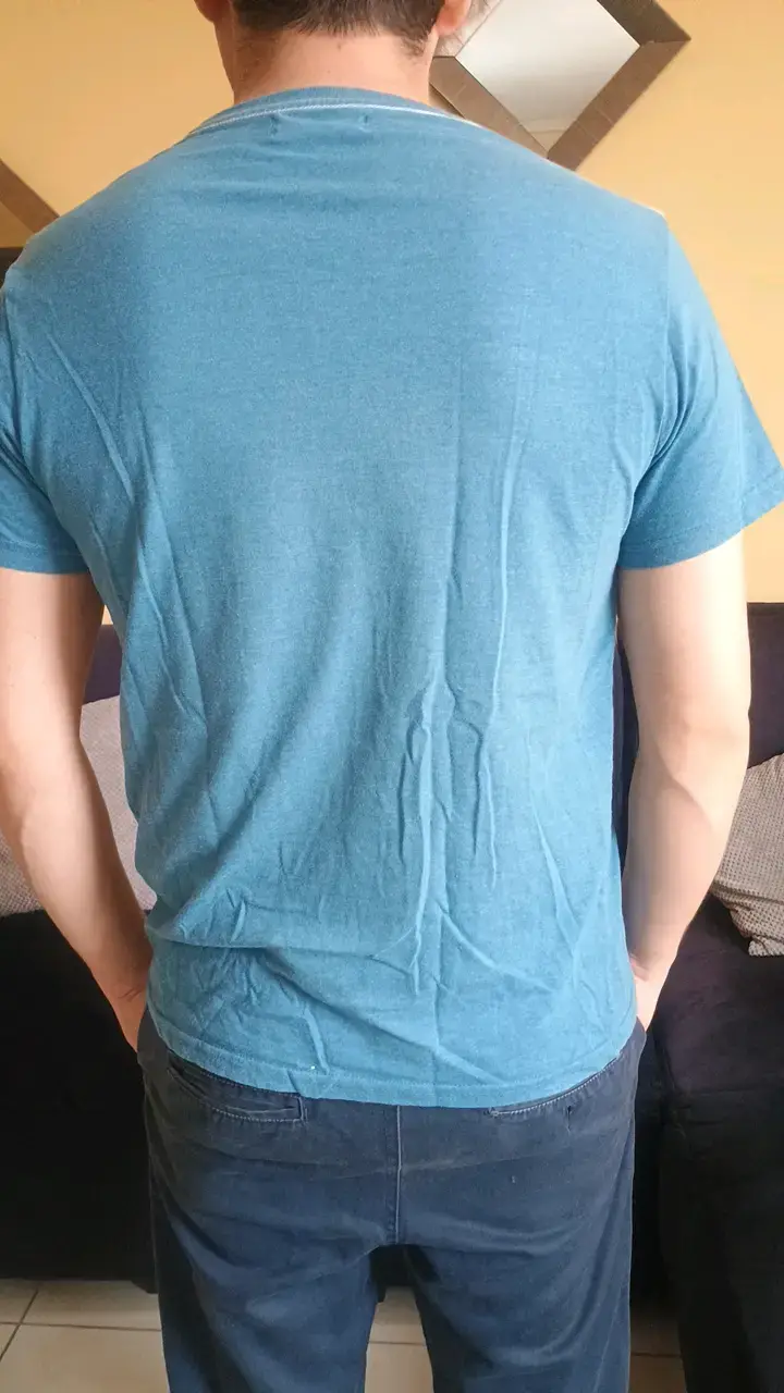 Polera Adidas Adventure azul para hombre - 2