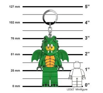Llavero led  LEGO Dragóna - miniatura 2