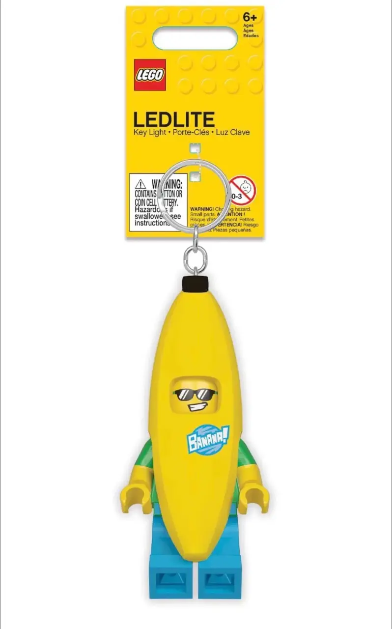 Llavero LED LEGO Banana