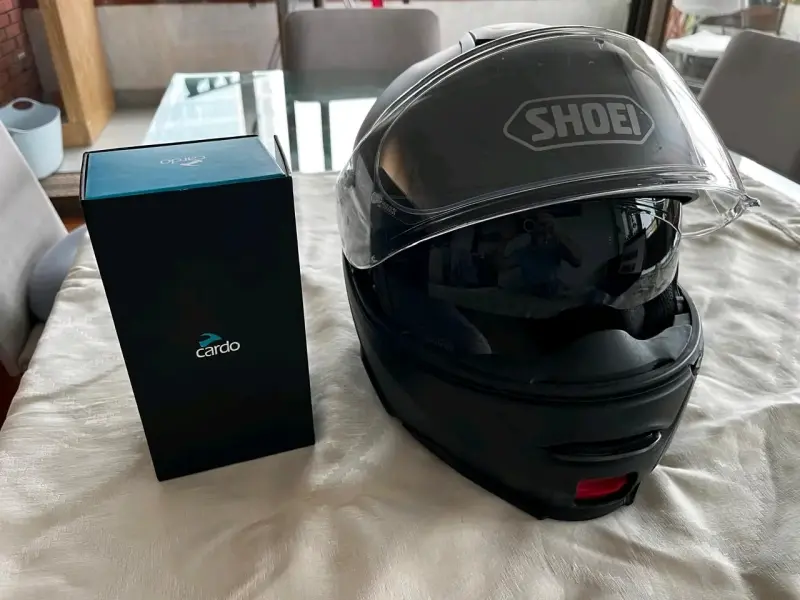 Casco modular Shoei con sistema de comunicación - 5