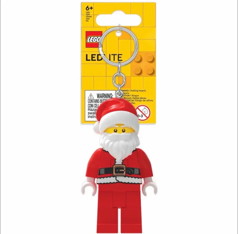 Llavero LED LEGO Santa Claus con luz - 1