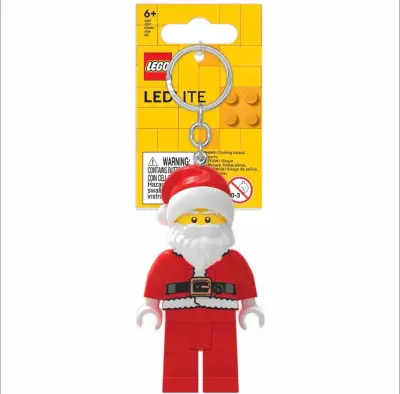 Llavero LED LEGO Santa Claus con luz - miniatura 1