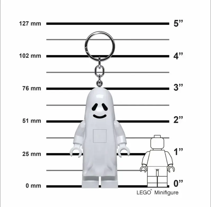 Llavero LED Fantasma LEGO con Luz - 2