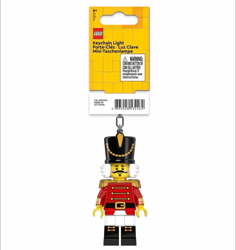 Llavero Luz LED LEGO Minifigura cascanueces - 1