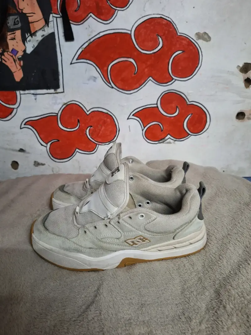 Zapatillas deportivas DC blancas usadas - 2